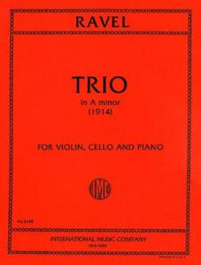 Ravel Trio A minor 1914