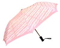 Umbrella: Medium Umbrella with Sheet Music pattern (Various colors - 16")