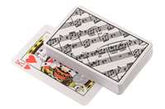 Sheet Music Playing Cards