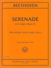 Beethoven Serenade in D major, Opus 25 for String Trio