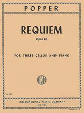 Popper Requiem, Opus 66 for Three Cellos and Piano