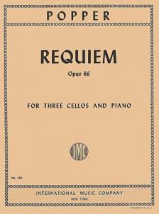 Popper Requiem, Opus 66 for Three Cellos and Piano