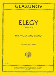 Glazunov: Elegy, Op. 44 for Viola