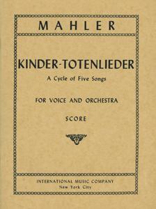 Mahler Kindertotenlieder Miniscore