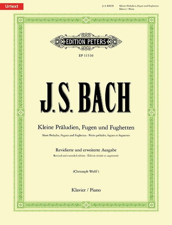 Bach Short Preludes, Fugues and Fughettas