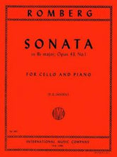 Romberg Cello Sonata in B flat major, Opus 43, No. 1