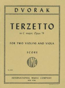 Dvorak Terzetto in C major, Opus 74 Study Score