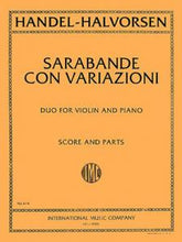 Handel-Halvorsen Violin Sarabande con Variazioni