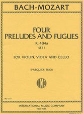 Bach-Mozart Six Preludes and Fugues