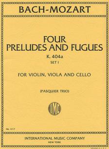 Bach-Mozart Six Preludes and Fugues