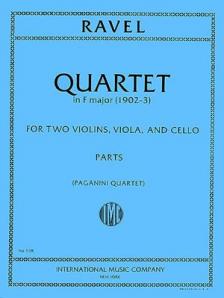 Ravel String Quartet in F major