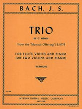 Bach Trio in C minor (from "Musical Offering"), S. 1079