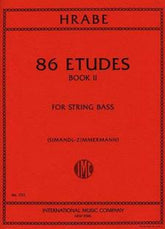 Hrabe 86 Studies: Volume 2 for String Bass