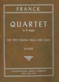 Franck String Quartet D major