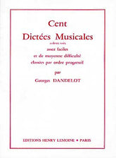 Dandelot 100 Dictations for 2 Voices