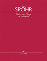 Spohr The Last Judgement Op. 61