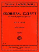 Orchestral Excerpts for Violin Volume 3