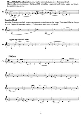 Marshall Tone and Technique Studies for the Novice Clarinetist