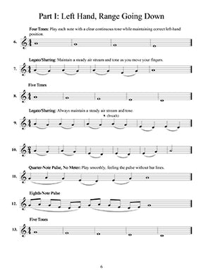 Marshall Tone and Technique Studies for the Novice Clarinetist