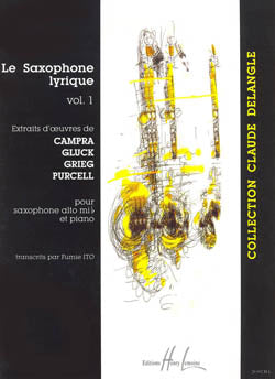 Le Saxophone Lyrique, Volume 1