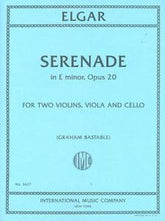 Elgar Serenade in E minor, Opus 20 for String Quartet