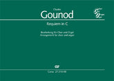 Gounod Requiem With Organ Arrangement for soli, choir and organ CG posth.