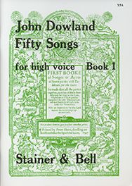 Dowland Fifty Songs, Book 1 High