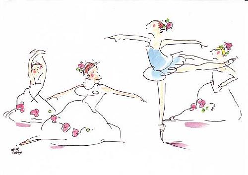 Card: AB Ballet Note Card