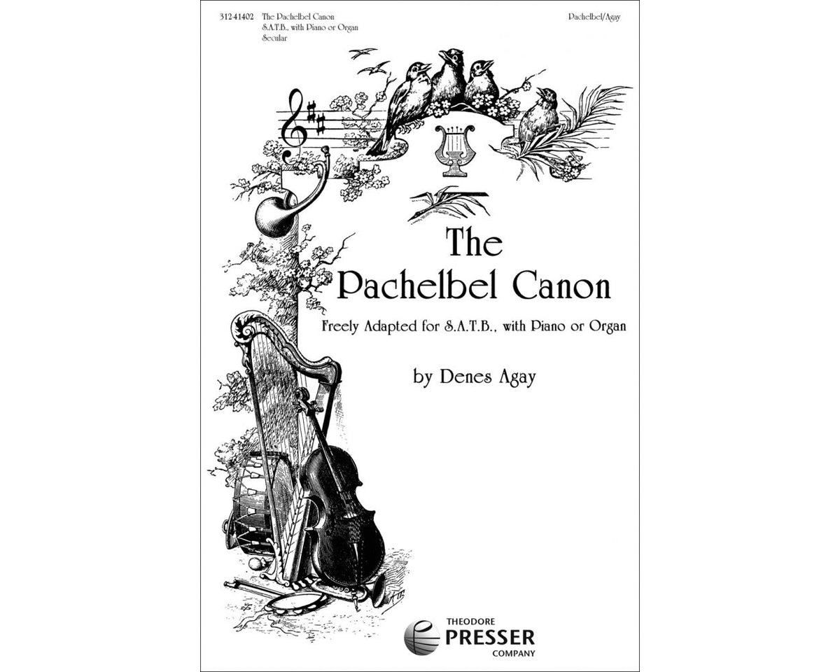 Pachelbel Canon for SATB with Piano or Organ