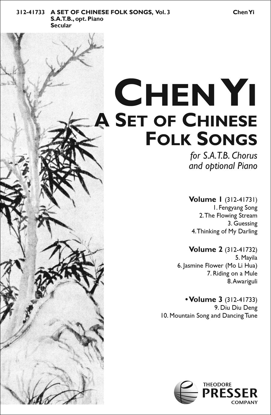 Chen Yi A Set of Chinese Folk Songs Volume 3