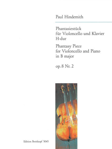 Hindemith Fantasy Piece in B major Opus 8 No 2