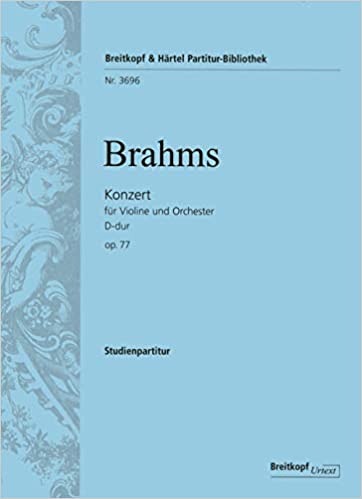 Brahms Violin Concerto in D major Op. 77