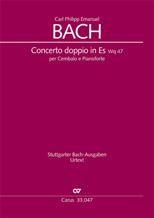 C. P. E. Bach Double Concerto for Harpsichord and Fortepiano in Eb