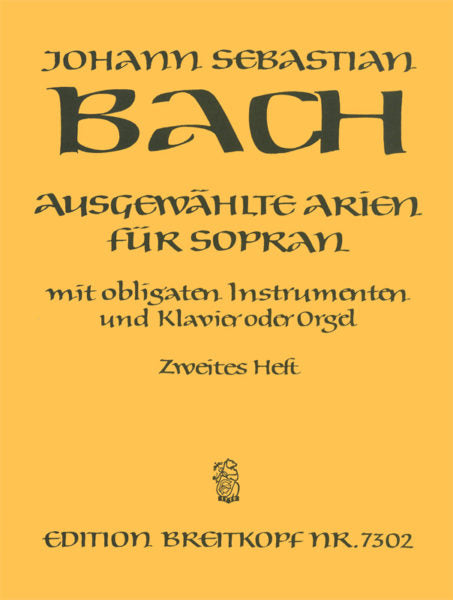 Bach Selected Arias for Soprano