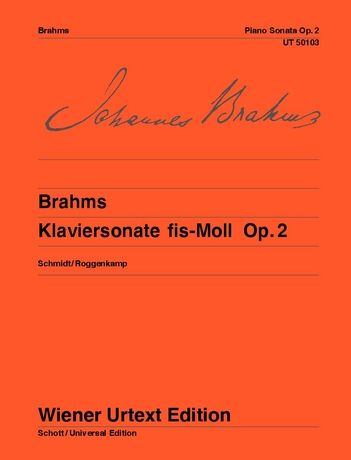 Brahms Piano Sonata - op. 2