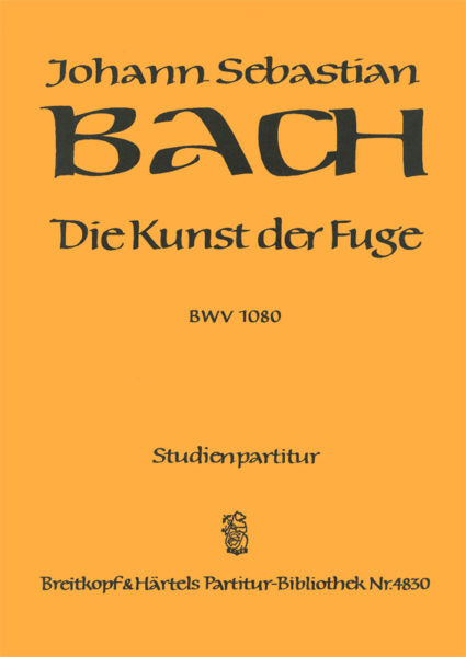 Bach The Art of Fugue BWV 1080