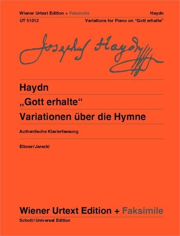 Haydn: Variations on the Hymn "Gott erhalte"