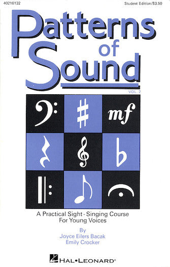 Patterns of Sound - A Practical Sight-Singing Course Volume 2
