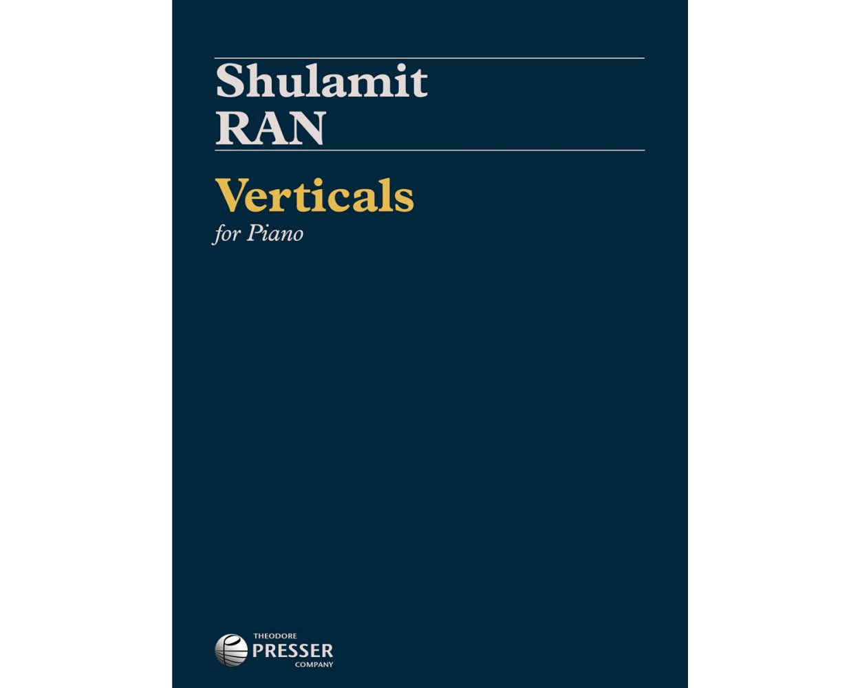 Ran: Verticals for Piano