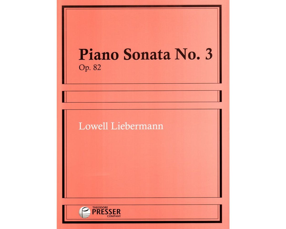 Liebermann Piano Sonata No. 3 op 82