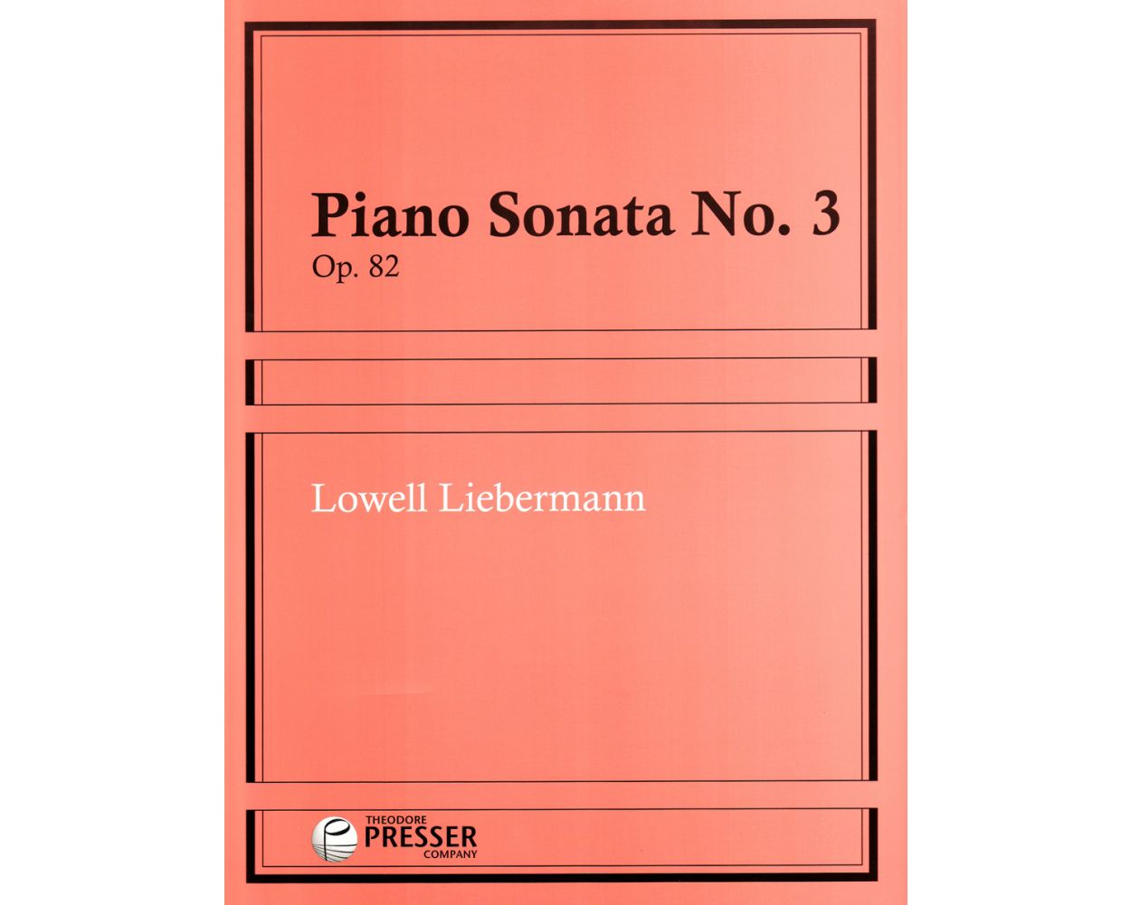 Liebermann Piano Sonata No. 3 op 82