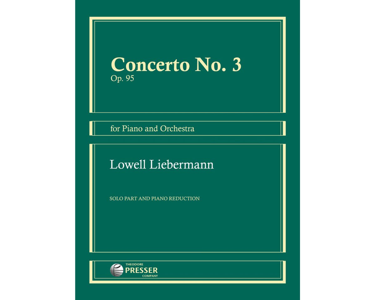 Liebermann Piano Concerto No 3 Opus 95