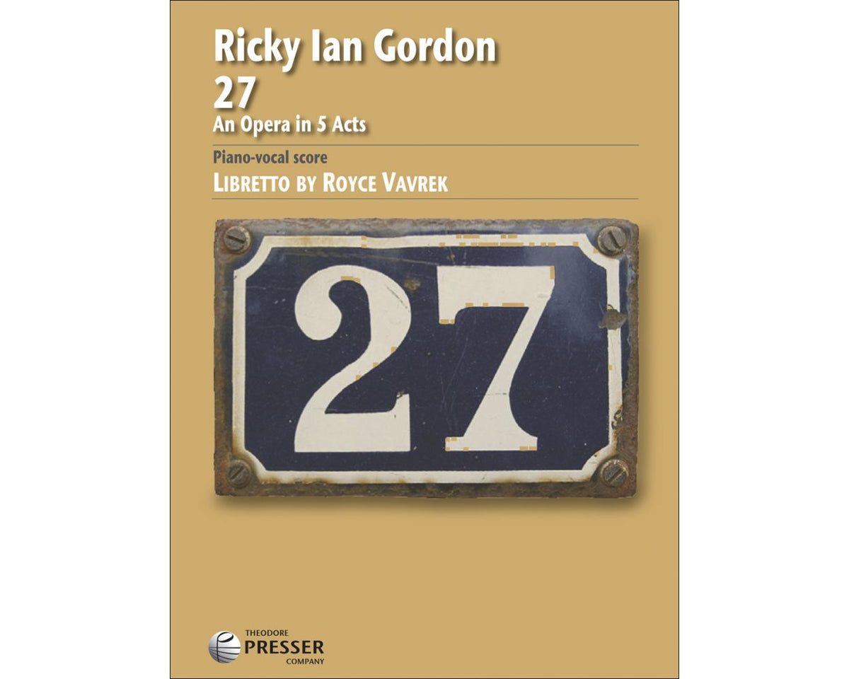 Gordon: 27 Vocal Score