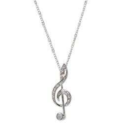 Treble Clef Pendant