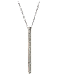 Flute Pendant with Chain