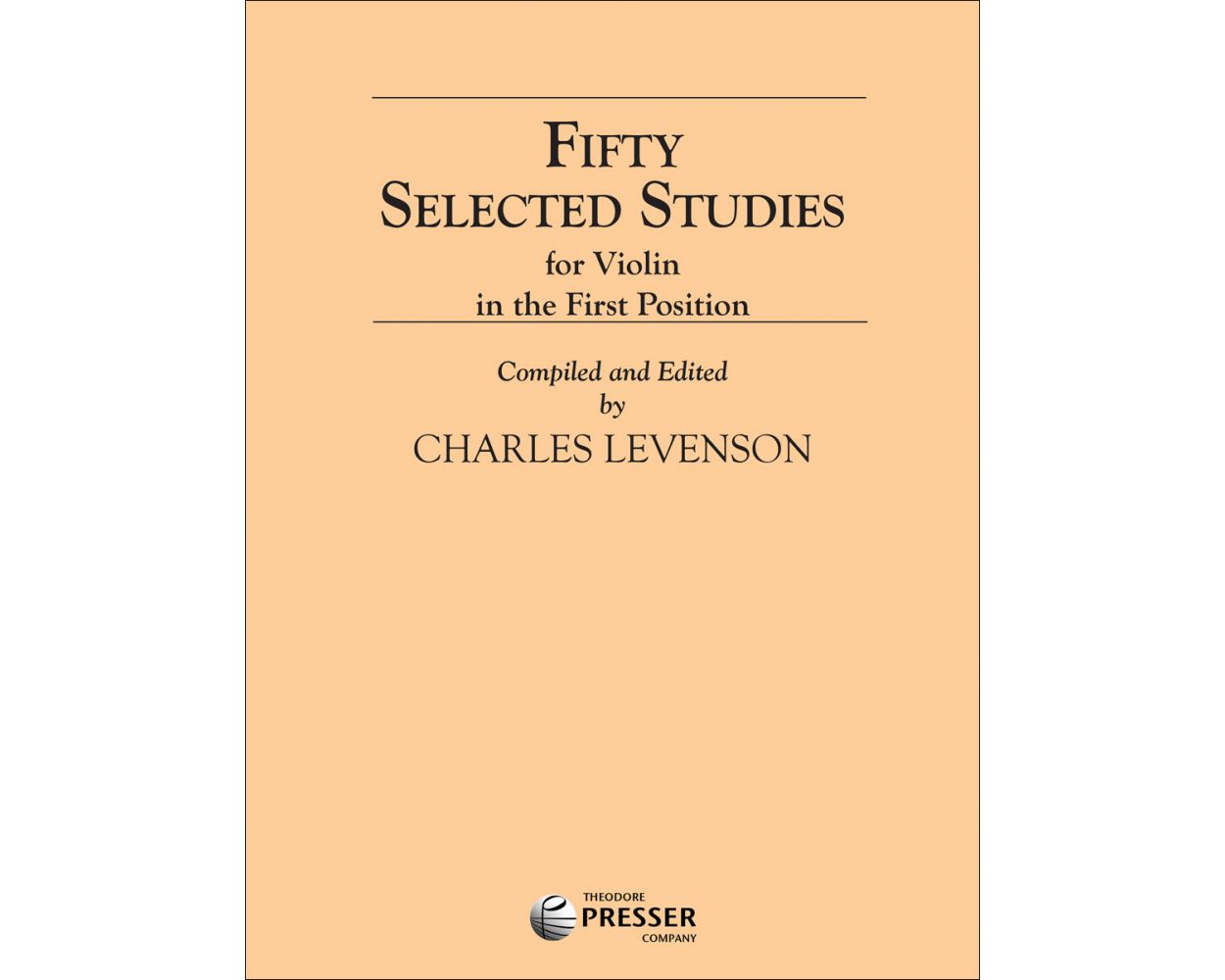 Levenson: Fifty Selected Studies for the Violin in the First Position