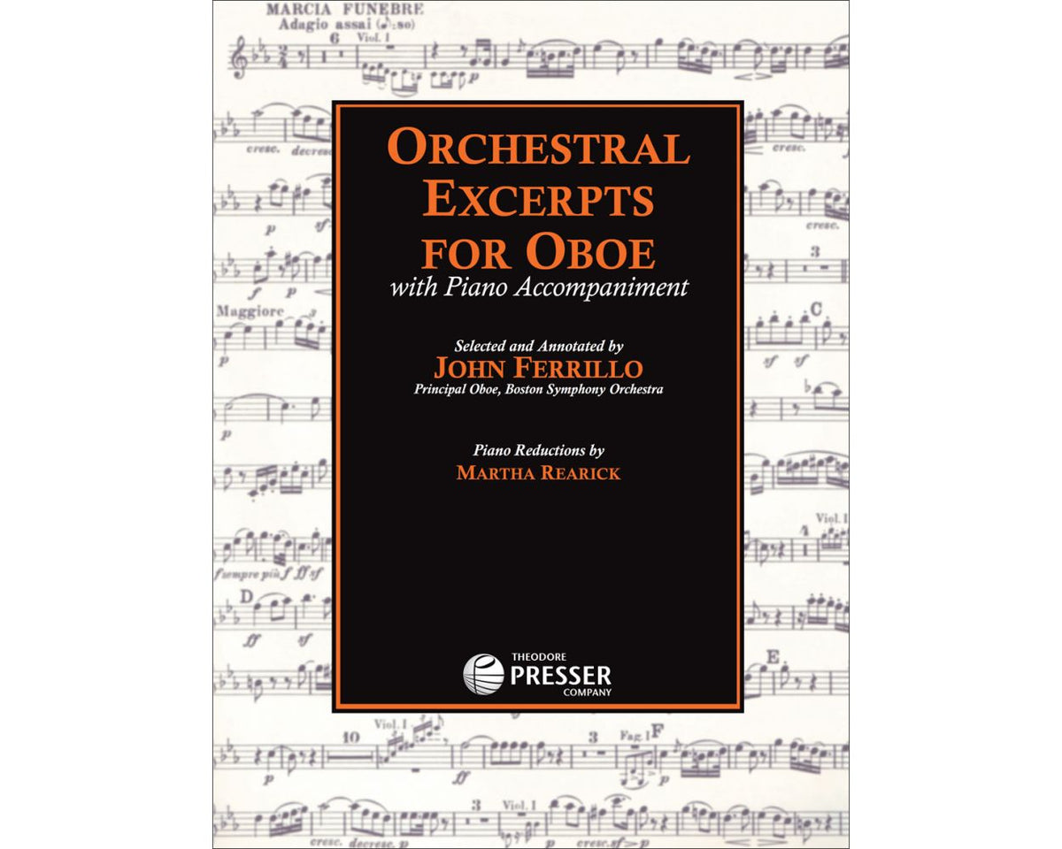 Orchestral Excerpts for Oboe with Piano Accompaniment