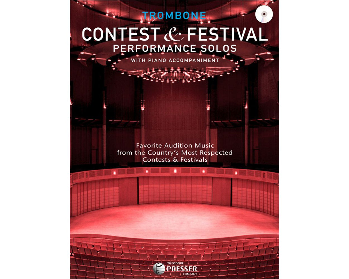 Contest & Festival Performance Solos Trombone with Piano Accompaniment