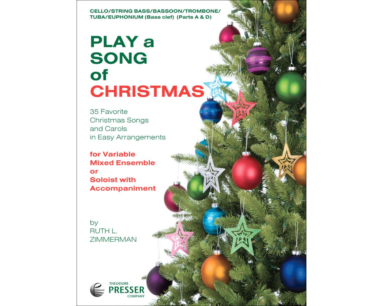 Play A Song Of Christmas, Bass Clef Instruments