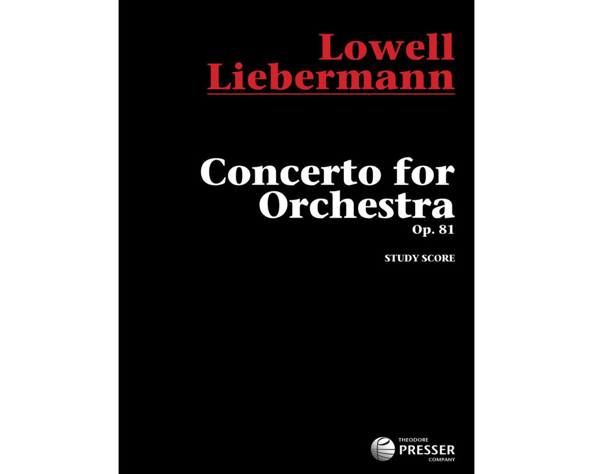Liebermann Concerto for Orchestra